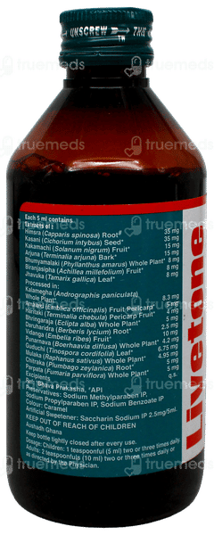 Livetone Syrup 200Ml